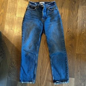 Abercrombie curve love 90’s dad jeans